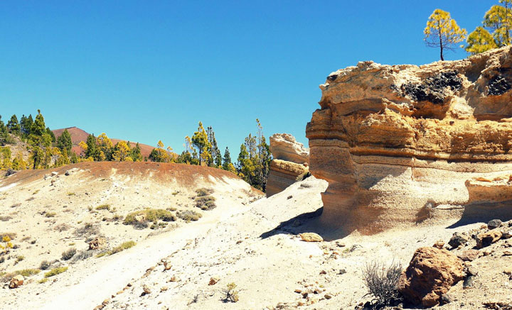 imagen del paisaje lunar en tenerife